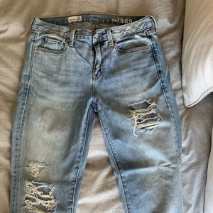 Perfectly Distressed Summer Denim
